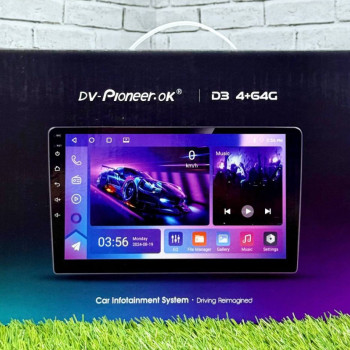 Магнитола Dv-Pioneer.Ok D3 4+64Gb