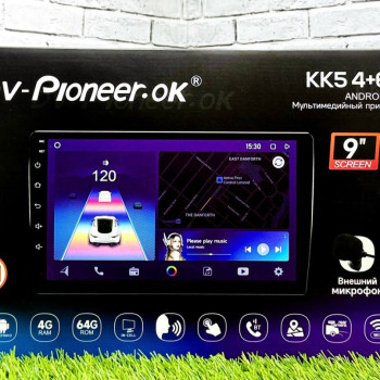 Магнитола Dv-Pioneer.Ok KK5 4+64GB