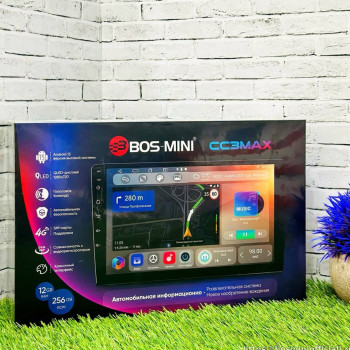 Магнитола Bos-Mini CC3 MAX 12+256Gb ,,9''