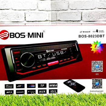 Магнитола 1Din Bos-Mini (Bos-8023DBT)