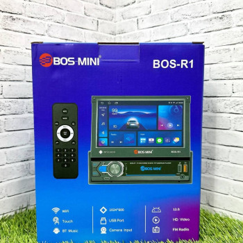 Магнитола 1Din Bos-Mini BOS-R1