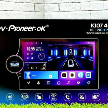 Магнитола DV-PIoneer.Ok K-107 4+64Gb
